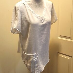 Oh My Gauze Polly Blouse Top  Cotton Medium Coastal